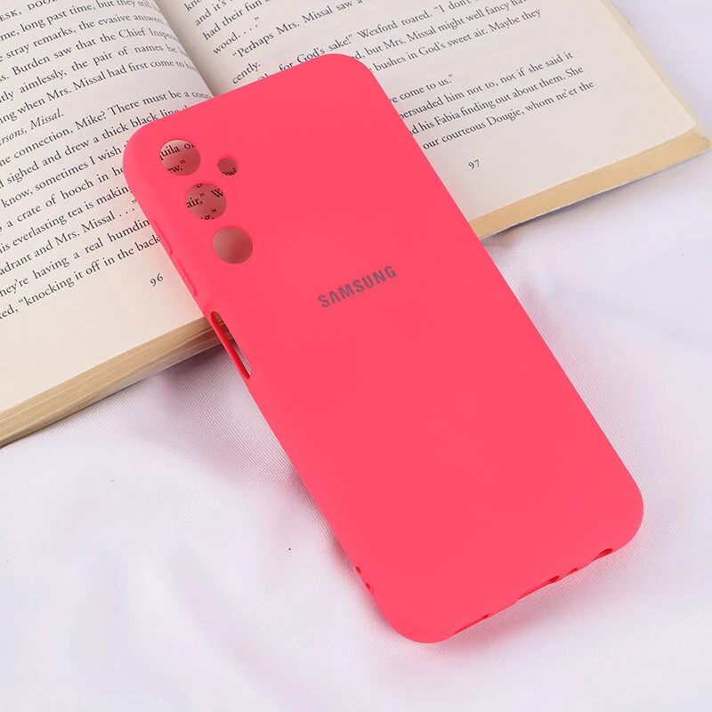 قاب سیلیکونی Highcopy زیربسته سامسونگ Galaxy A24 4G محافظ لنزدار