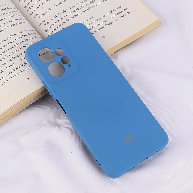 قاب سیلیکونی Highcopy زیربسته شیائومی Redmi Note 12 4G محافظ لنزدار