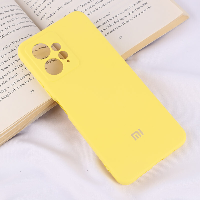 قاب سیلیکونی Highcopy زیربسته شیائومی Redmi Note 12 4G محافظ لنزدار