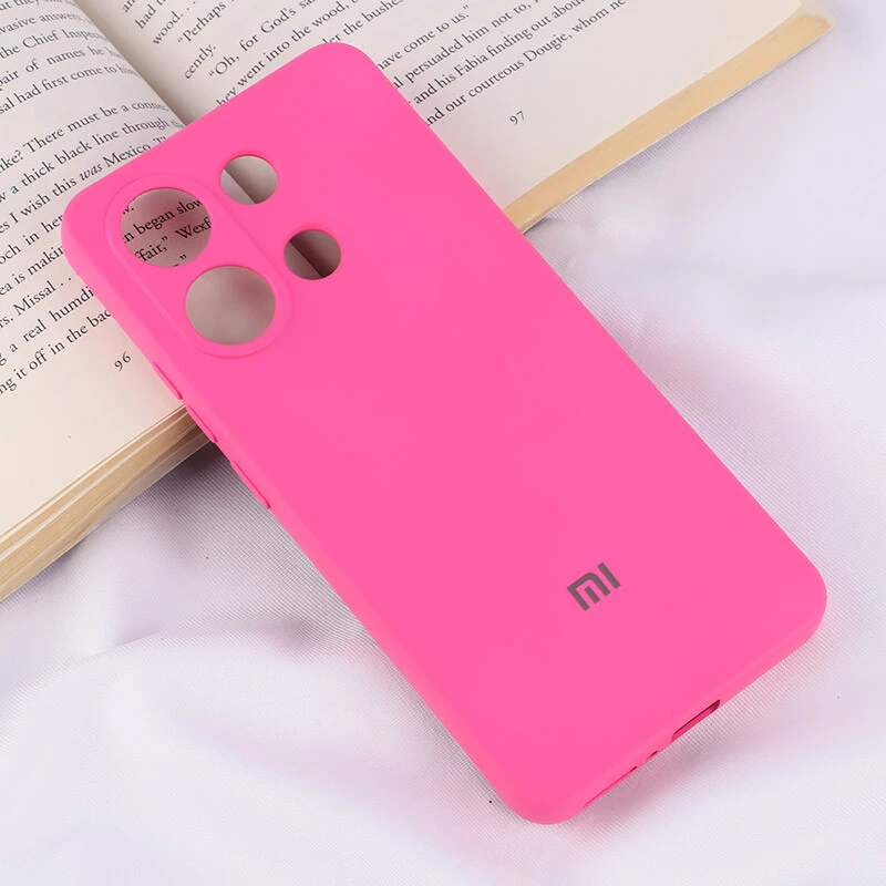 قاب سیلیکونی Highcopy زیر بسته محافظ لنزدار شیائومی Redmi Note 13 4G