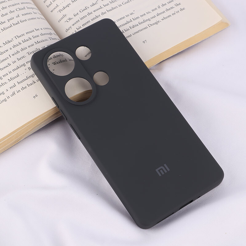 قاب سیلیکونی Highcopy زیر بسته محافظ لنزدار شیائومی Redmi Note 13 Pro 4G