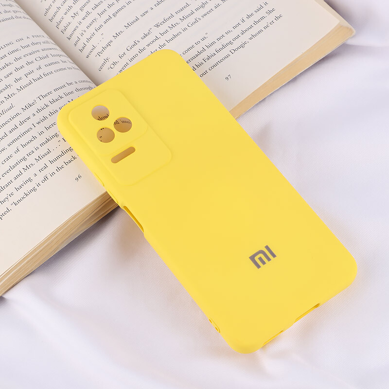 قاب سیلیکونی Highcopy زیربسته شیائومی Poco F4 / Redmi K40s محافظ لنزدار
