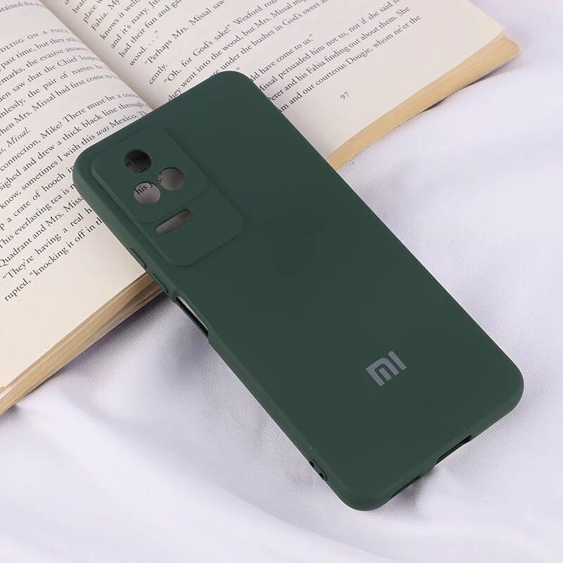 قاب سیلیکونی Highcopy زیربسته شیائومی Poco F4 / Redmi K40s محافظ لنزدار