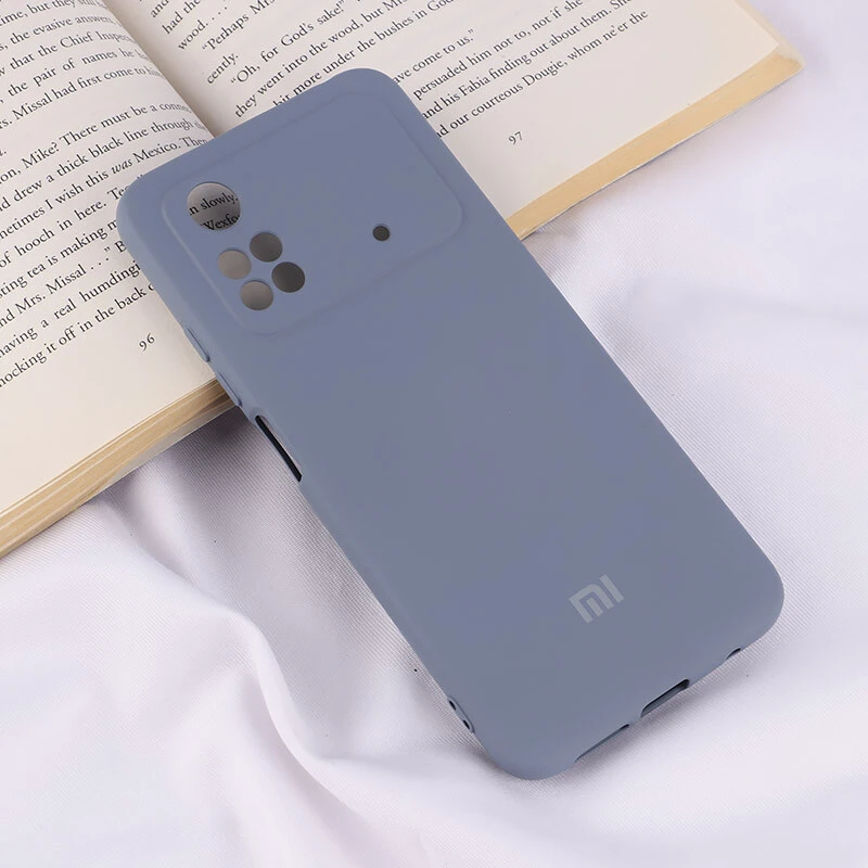 قاب سیلیکونی Highcopy زیربسته شیائومی Poco M4 Pro 5G محافظ لنزدار