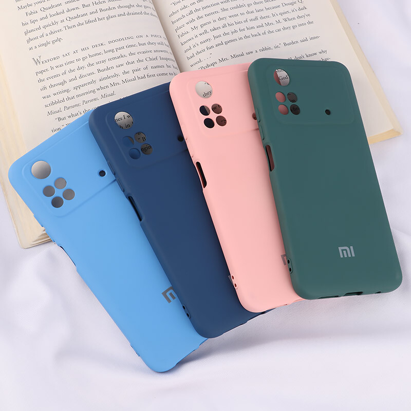 قاب سیلیکونی Highcopy زیربسته شیائومی Poco M4 Pro 5G محافظ لنزدار
