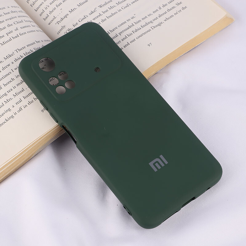 قاب سیلیکونی Highcopy زیربسته شیائومی Poco M4 Pro 5G محافظ لنزدار