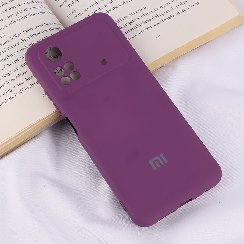 قاب سیلیکونی Highcopy زیربسته شیائومی Poco M4 Pro 5G محافظ لنزدار