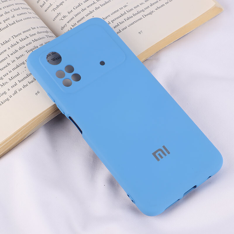 قاب سیلیکونی Highcopy زیربسته شیائومی Poco M4 Pro 5G محافظ لنزدار