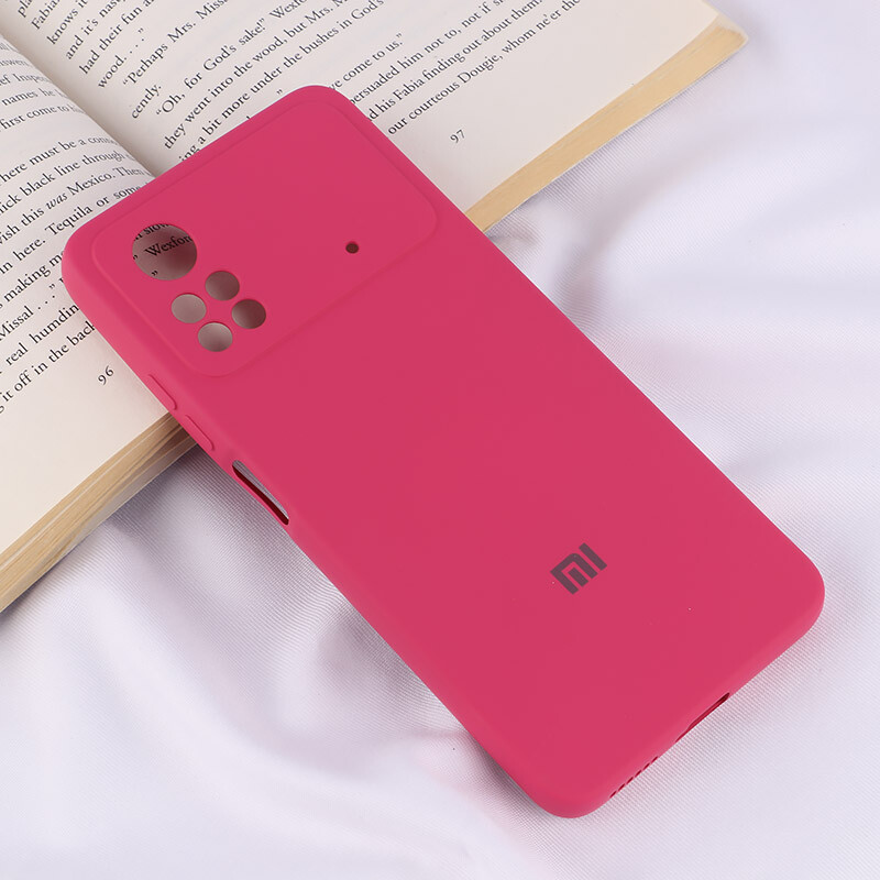 قاب سیلیکونی Highcopy زیربسته شیائومی Poco X4 Pro 5G محافظ لنزدار