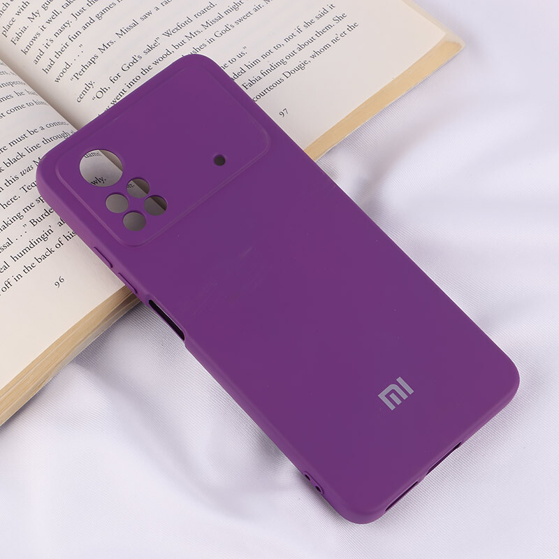 قاب سیلیکونی Highcopy زیربسته شیائومی Poco X4 Pro 5G محافظ لنزدار