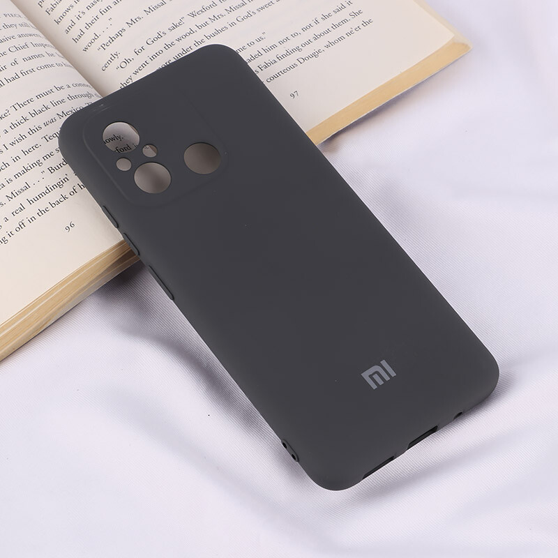 قاب سیلیکونی Highcopy زیربسته شیائومی Redmi 12C محافظ لنزدار