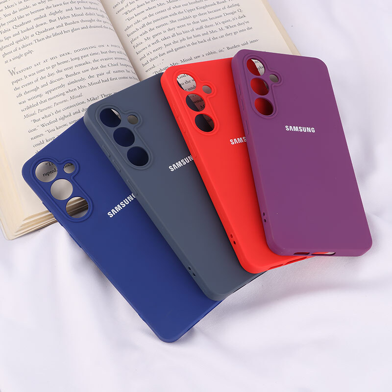 قاب سیلیکونی Highcopy زیر بسته سامسونگ Galaxy S24 FE محافظ لنزدار