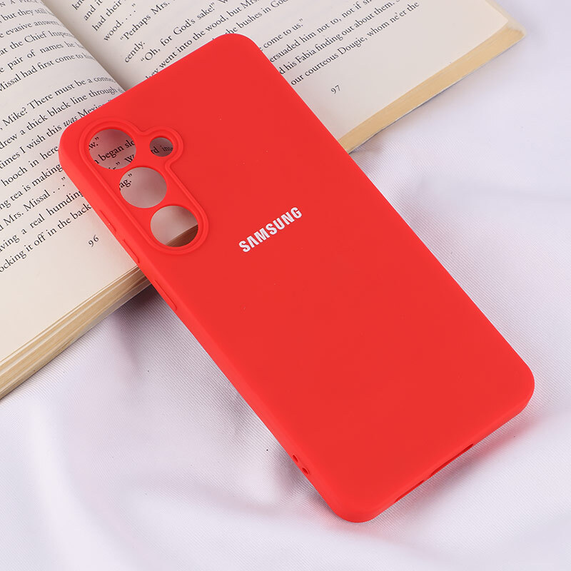 قاب سیلیکونی Highcopy زیر بسته سامسونگ Galaxy S24 FE محافظ لنزدار