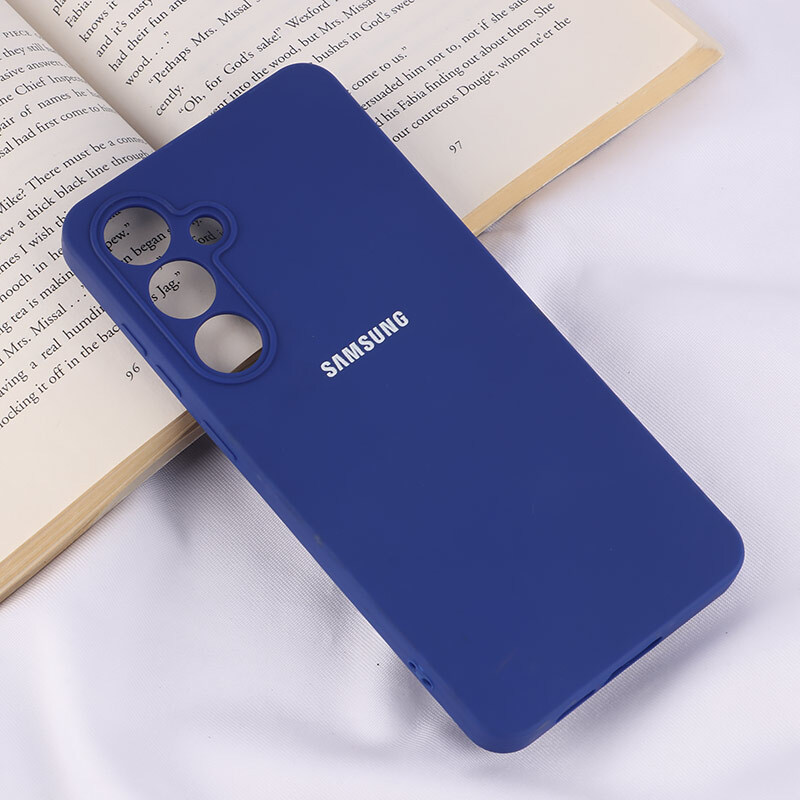 قاب سیلیکونی Highcopy زیر بسته سامسونگ Galaxy S24 FE محافظ لنزدار