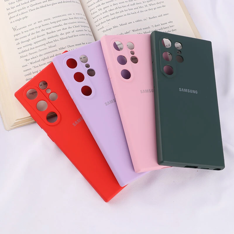 قاب سیلیکونی Highcopy زیربسته سامسونگ Galaxy S24 Ultra محافظ لنزدار