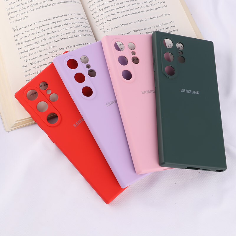 قاب سیلیکونی Highcopy زیربسته سامسونگ Galaxy S24 Ultra محافظ لنزدار