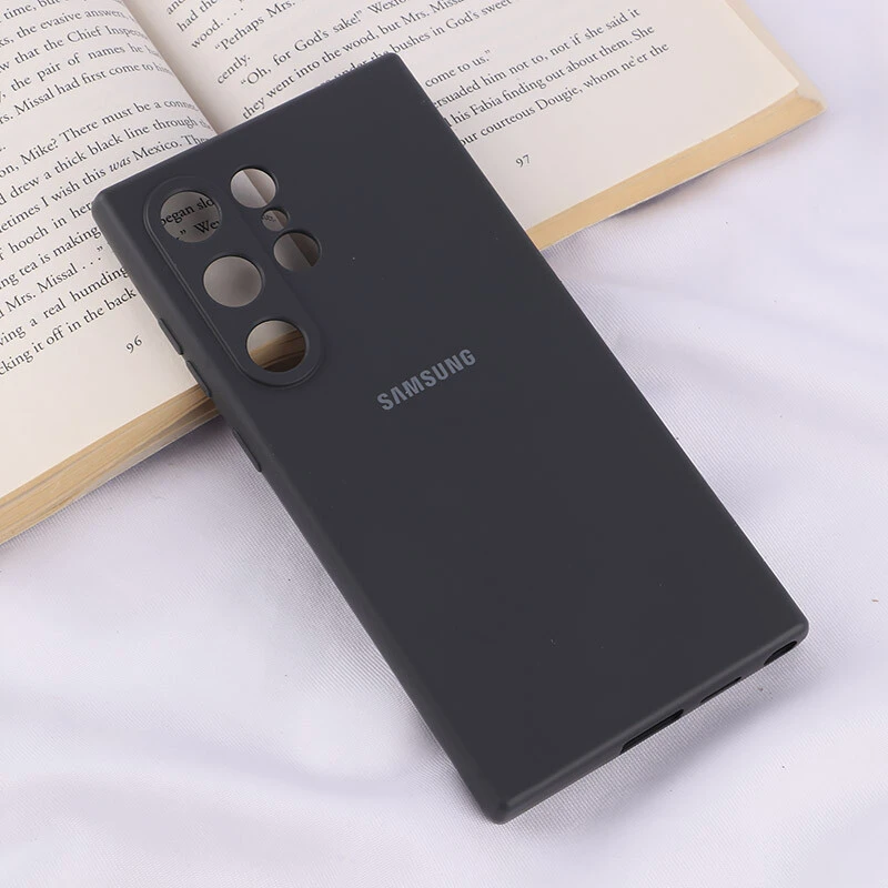 قاب سیلیکونی Highcopy زیربسته سامسونگ Galaxy S24 Ultra محافظ لنزدار