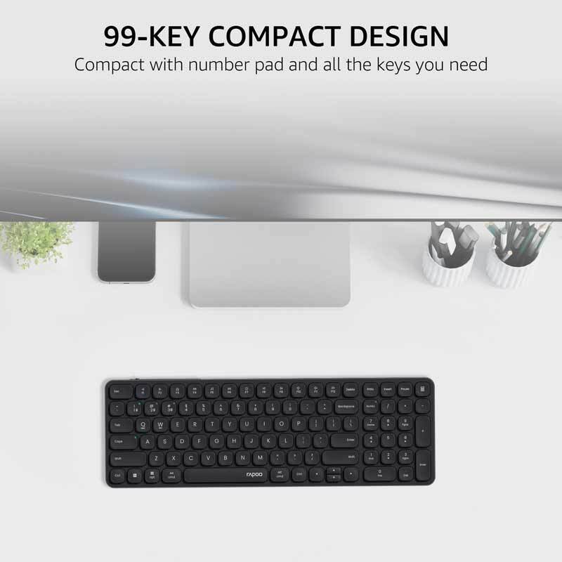کیبورد بی سیم رپو E9350L