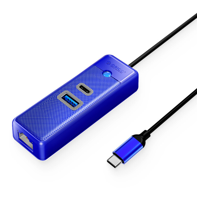 هاب 3 پورت Type-C اوریکو PWCUR-U3