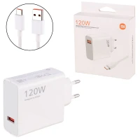 شارژر دیواری 120 وات شیائومی MDY-12-EZ PD 6.1A + کابل تایپ سی