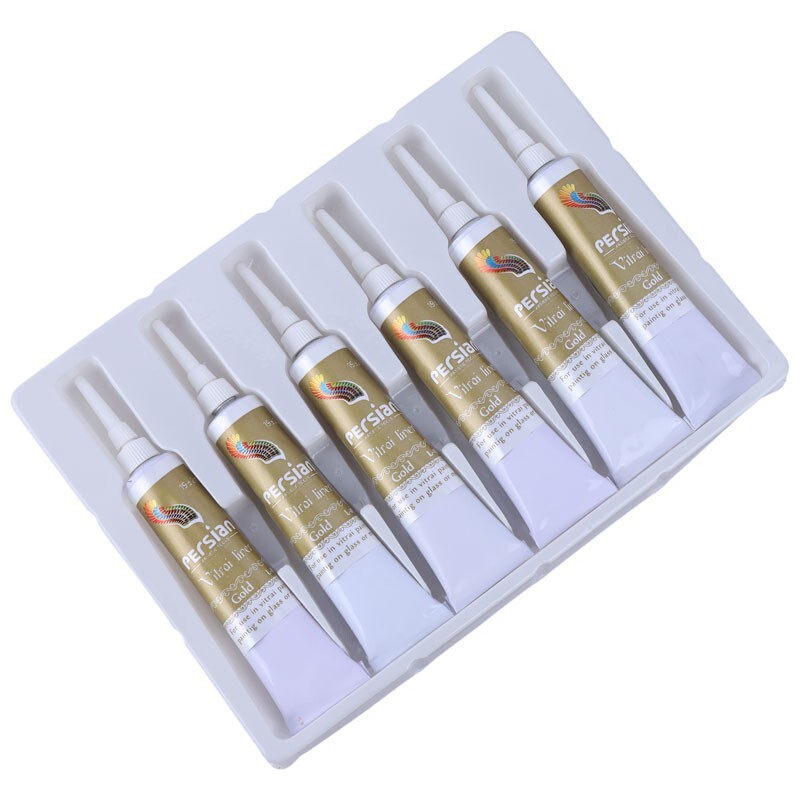 خمیر دورگیر طلایی پرشین L-103 حجم 19 میلی لیتر بسته 6 عددی