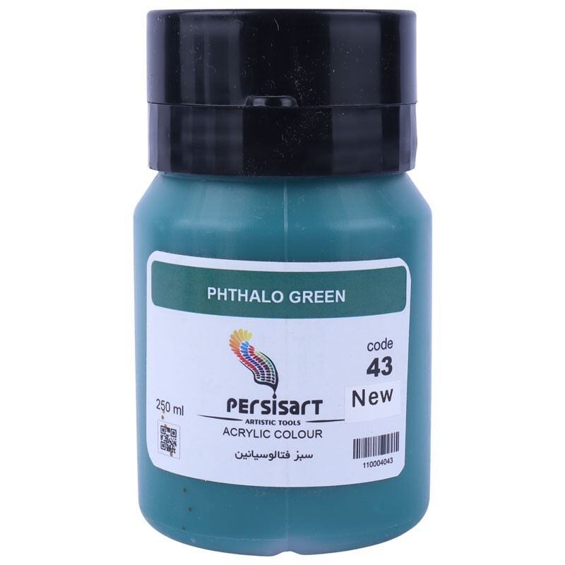 رنگ اکریلیک 6 رنگ پرسیس آرت حجم 250 میلی لیتر