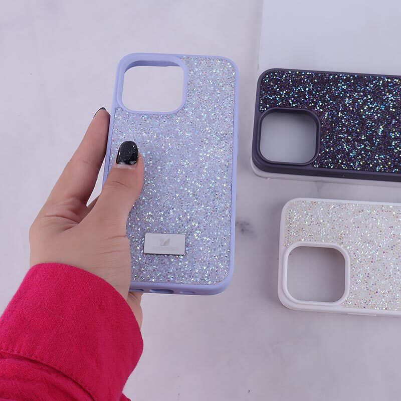قاب شاینی Swarovski طرح الماسی