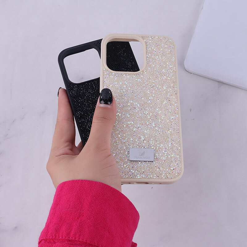 قاب شاینی Swarovski طرح الماسی