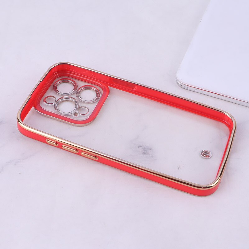 قاب Space آیفون iPhone 15 Pro دور رنگی محافظ لنزدار