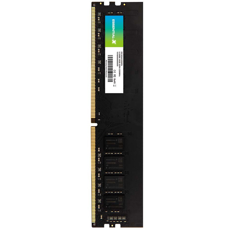 رم کامپیوتر اگزاسند Essential X DDR4 16GB Single 3200Mhz CL22