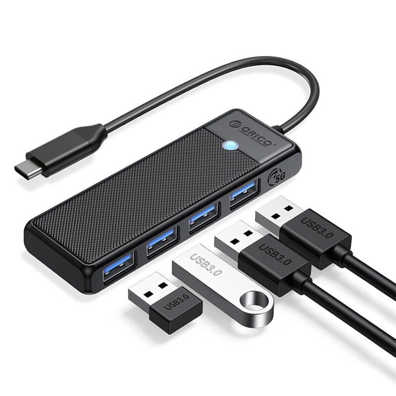 هاب 4 پورت Type-C اوریکو PAPW4A-C3