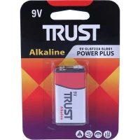 باتری کتابی Trust Alkaline Power Plus GL6F22A 9V