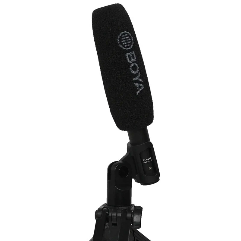 میکروفون شاتگان کندانسور Boya BY-BM6040 + پاپ فیلتر