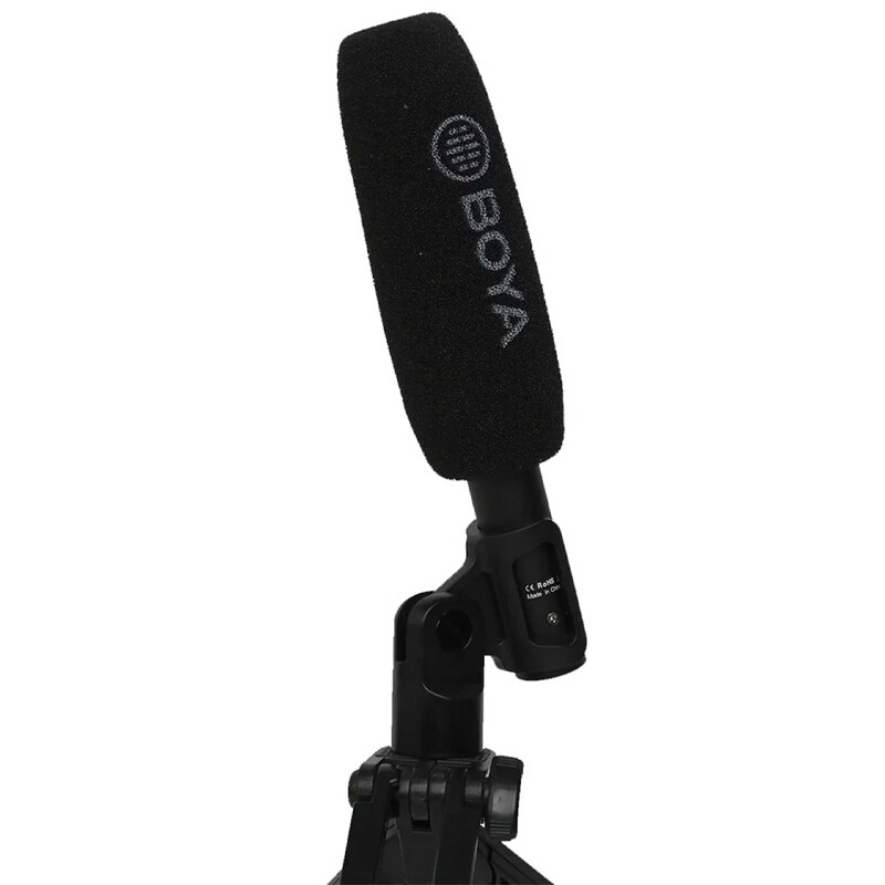 میکروفون شاتگان کندانسور Boya BY-BM6040 + پاپ فیلتر