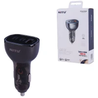 شارژر فندکی فست شارژ Nitu NDC36 3A QC3.0 PD 25W