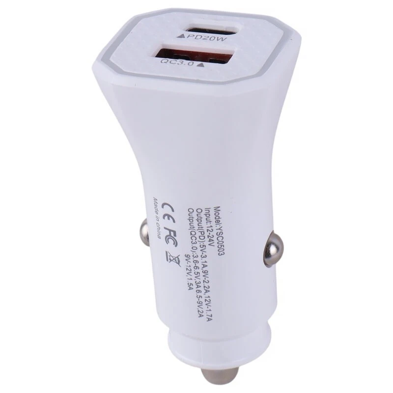 شارژر فندکی فست شارژ CC-61 QC3.0 PD 20W