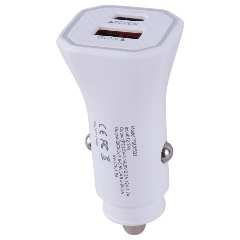 شارژر فندکی فست شارژ CC-61 QC3.0 PD 20W