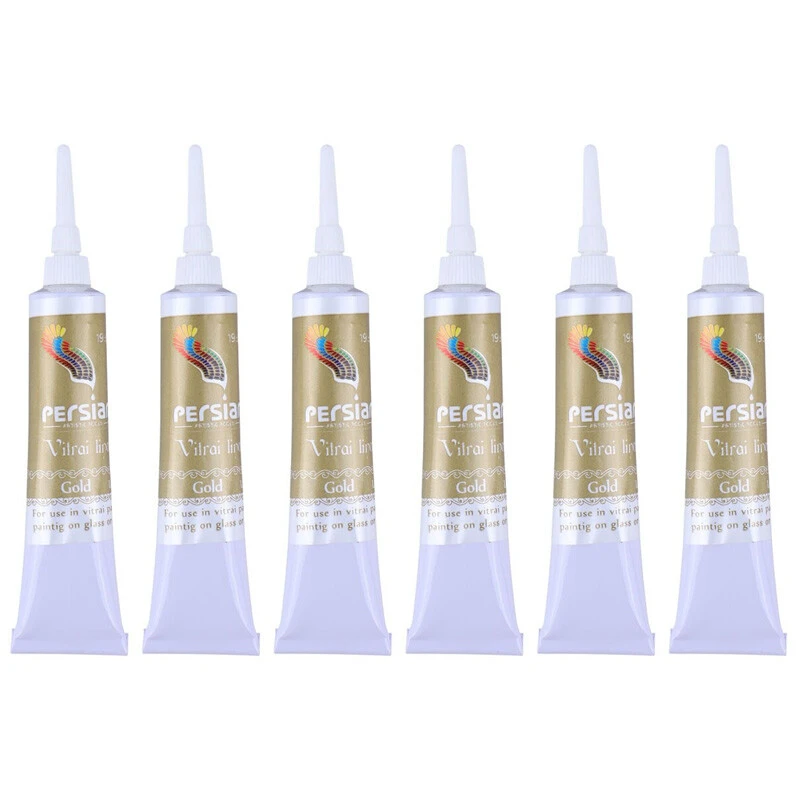 خمیر دورگیر طلایی پرشین L-103 حجم 19 میلی لیتر بسته 6 عددی