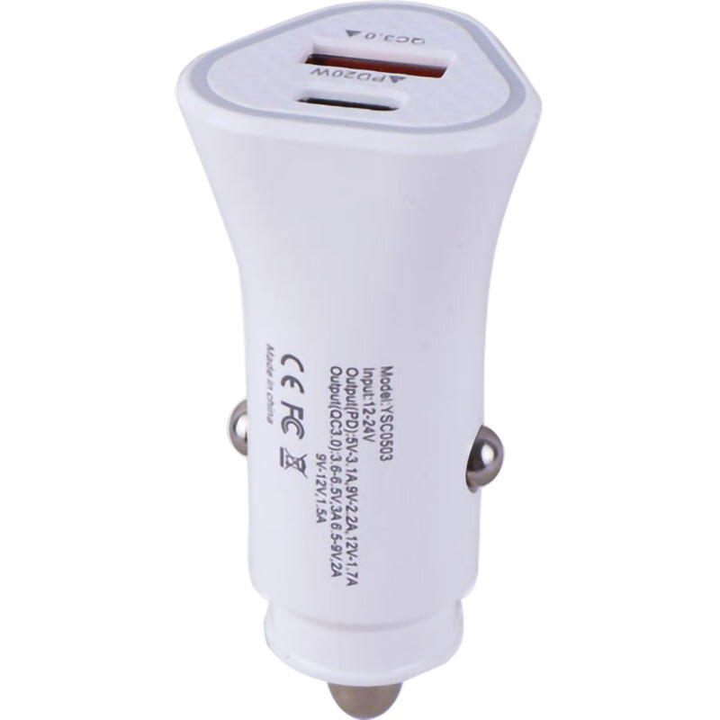 شارژر فندکی فست شارژ CC-64 QC3.0 PD 20W