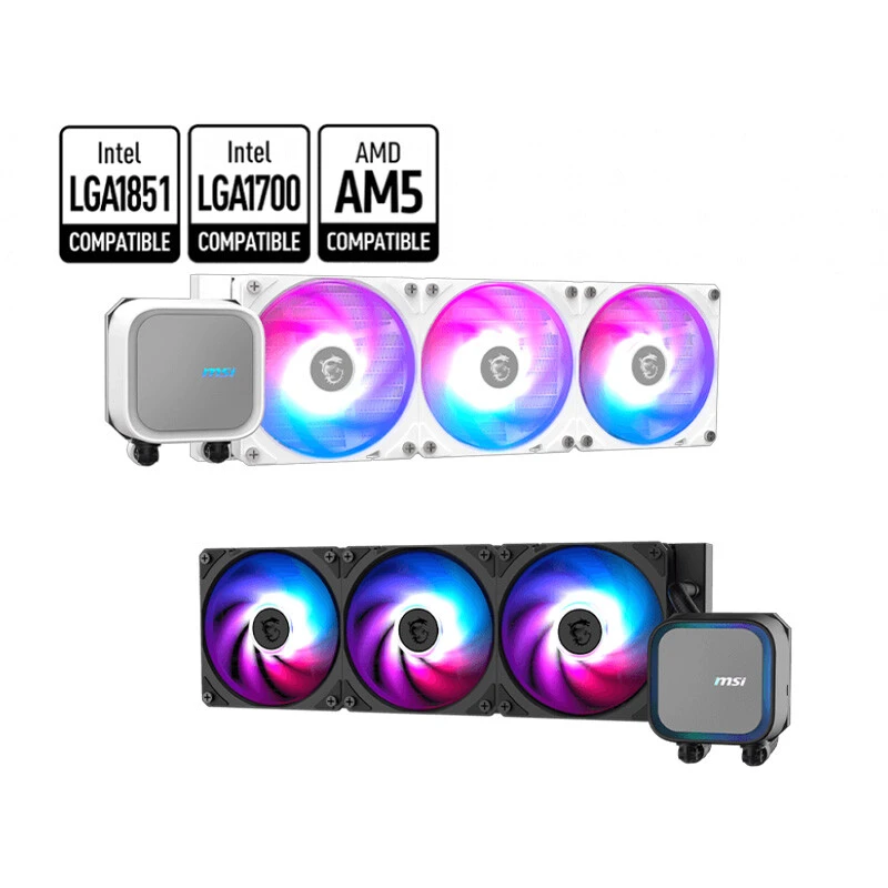 خنک کننده مایع پردازنده ام اس آی MAG CORELIQUID A13 360 ARGB