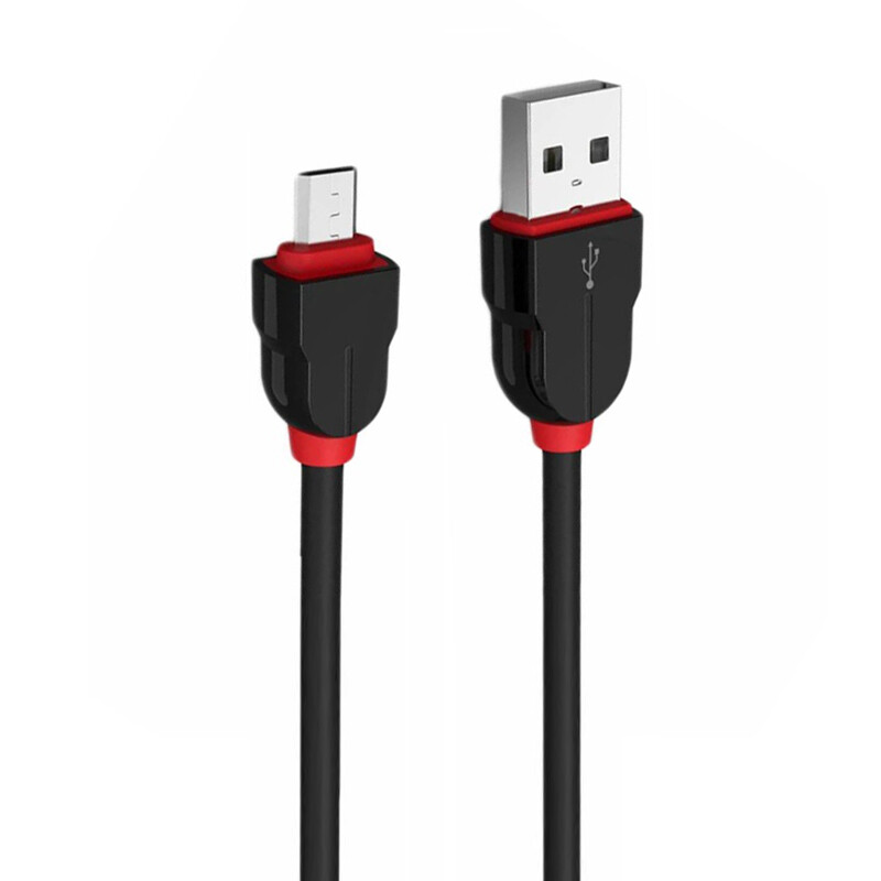 کابل میکرو یو اس بی LDNIO LS02 2.1A 2m