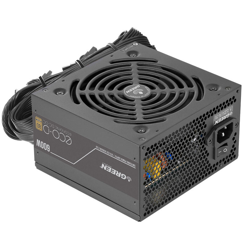 پاور 600 وات گرین Green GP600A-ECO D Bronze