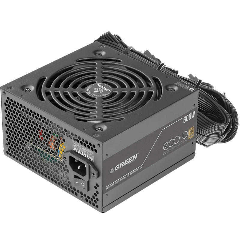 پاور 600 وات گرین Green GP600A-ECO D Bronze