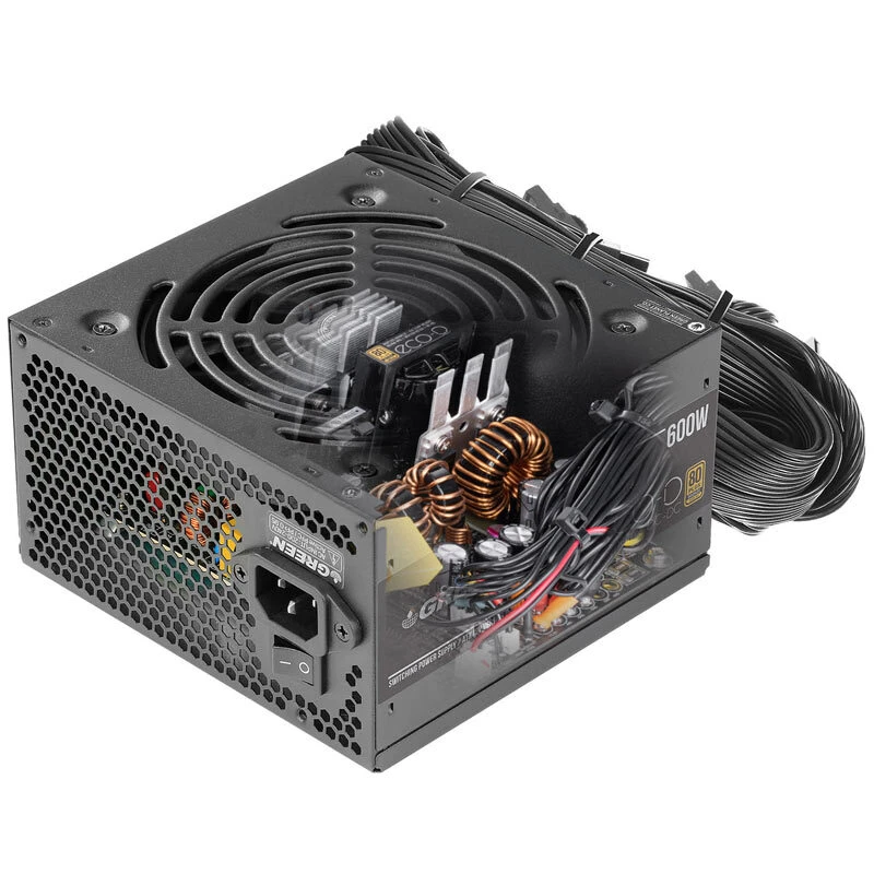 پاور 600 وات گرین Green GP600A-ECO D Bronze