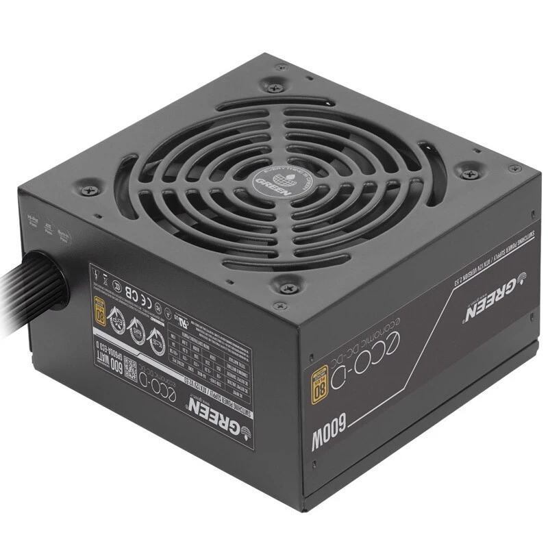 پاور 600 وات گرین Green GP600A-ECO D Bronze
