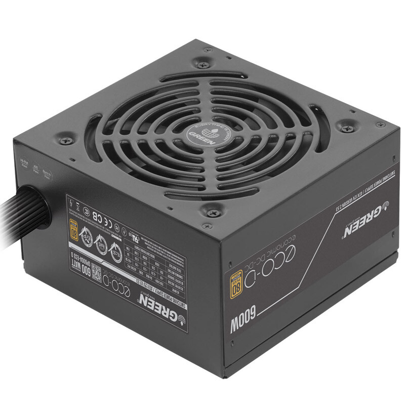 پاور 600 وات گرین Green GP600A-ECO D Bronze
