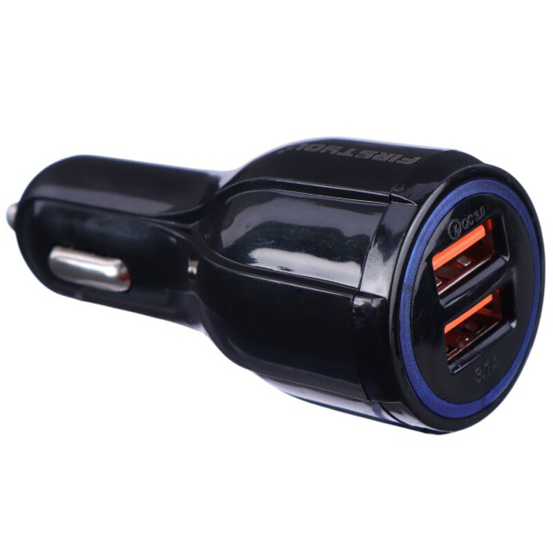 شارژر فندکی فست شارژ Firstyou F028 QC3.0 PD 3.1A 21W