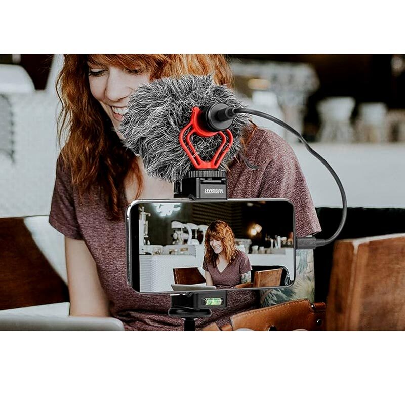 کابل تبدیل کوتاه Lightning به AUX بویا BY-K1 طول 20 سانتی متر