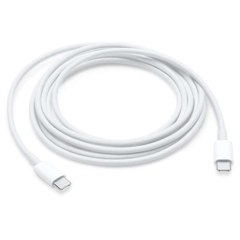 کابل تبدیل فست شارژ Apple A2795 Type-C To Type-C 60W 1m + سوزن سیم کارت