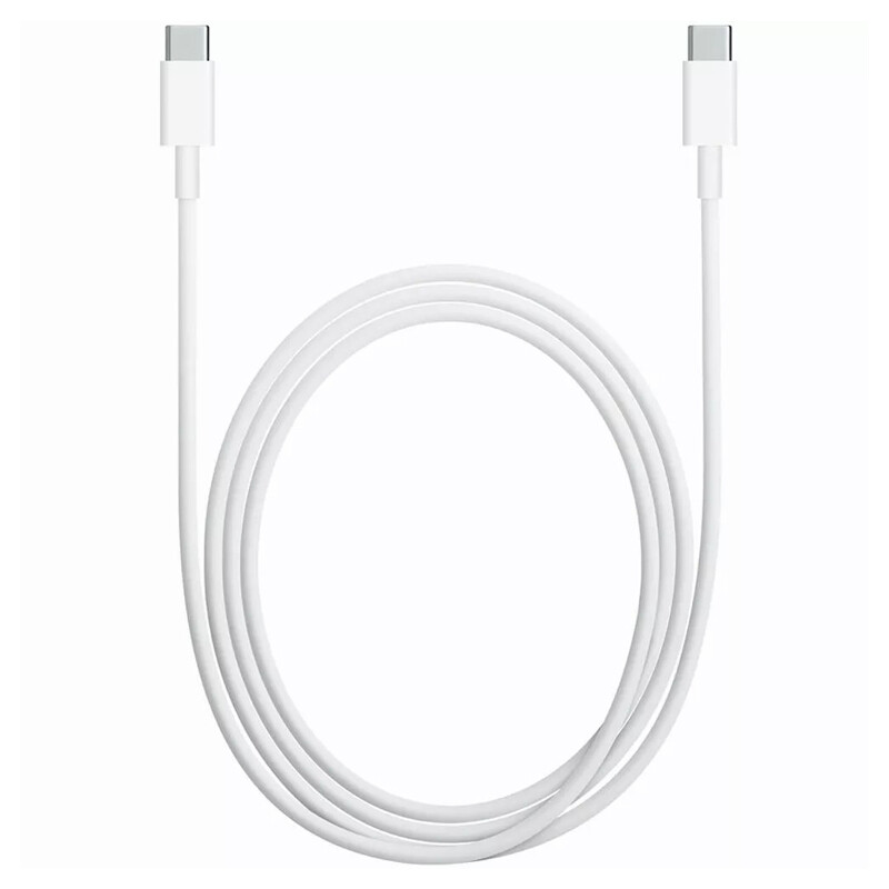 کابل تبدیل فست شارژ Apple A2795 Type-C To Type-C 60W 1m + سوزن سیم کارت